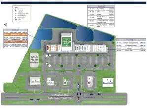 N Wickham Rd, Melbourne, FL à louer Plan d’étage– Image 1 sur 1