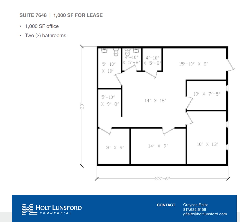 2501-2519 Gravel Dr, Fort Worth, TX à louer Plan d’étage– Image 1 sur 1