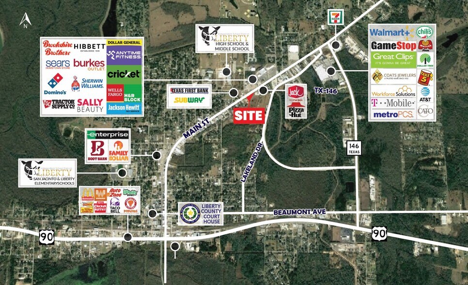 2214 N Main St, Liberty, TX à vendre - Photo de l’immeuble – Image 2 sur 7