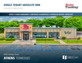 Plus de détails pour 1830 Holiday Dr, Athens, TN - Local commercial à vendre