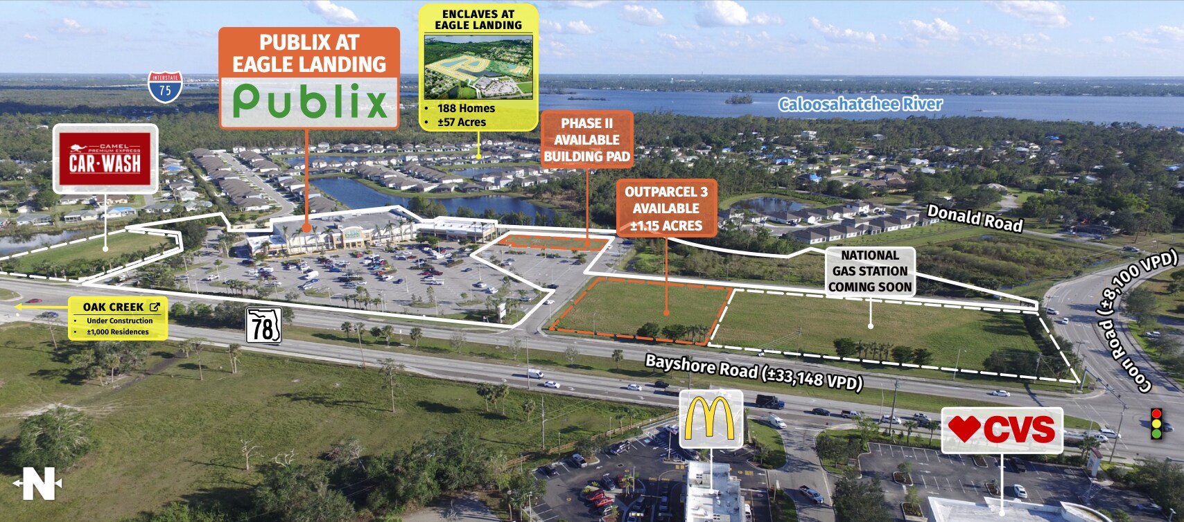 6690-6704 Bayshore Rd, North Fort Myers, FL à vendre Photo de l’immeuble– Image 1 sur 4