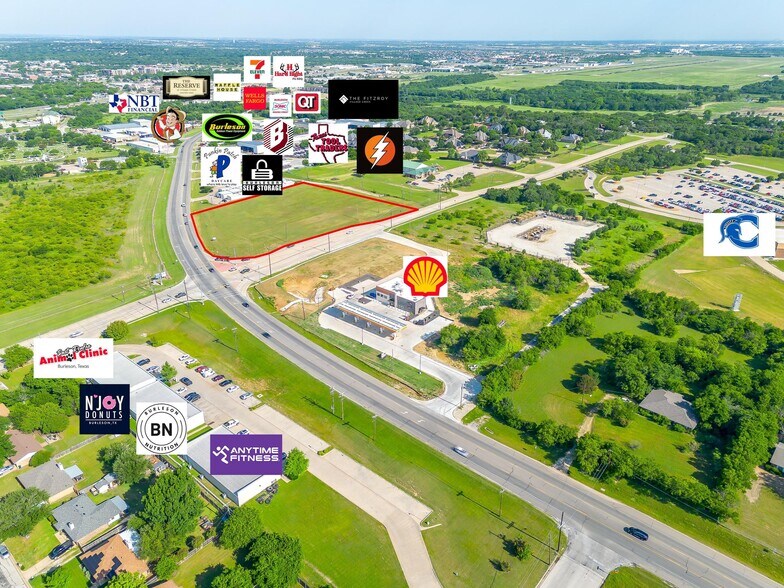 735 E Renfro St, Burleson, TX à vendre - Photo principale – Image 1 sur 13
