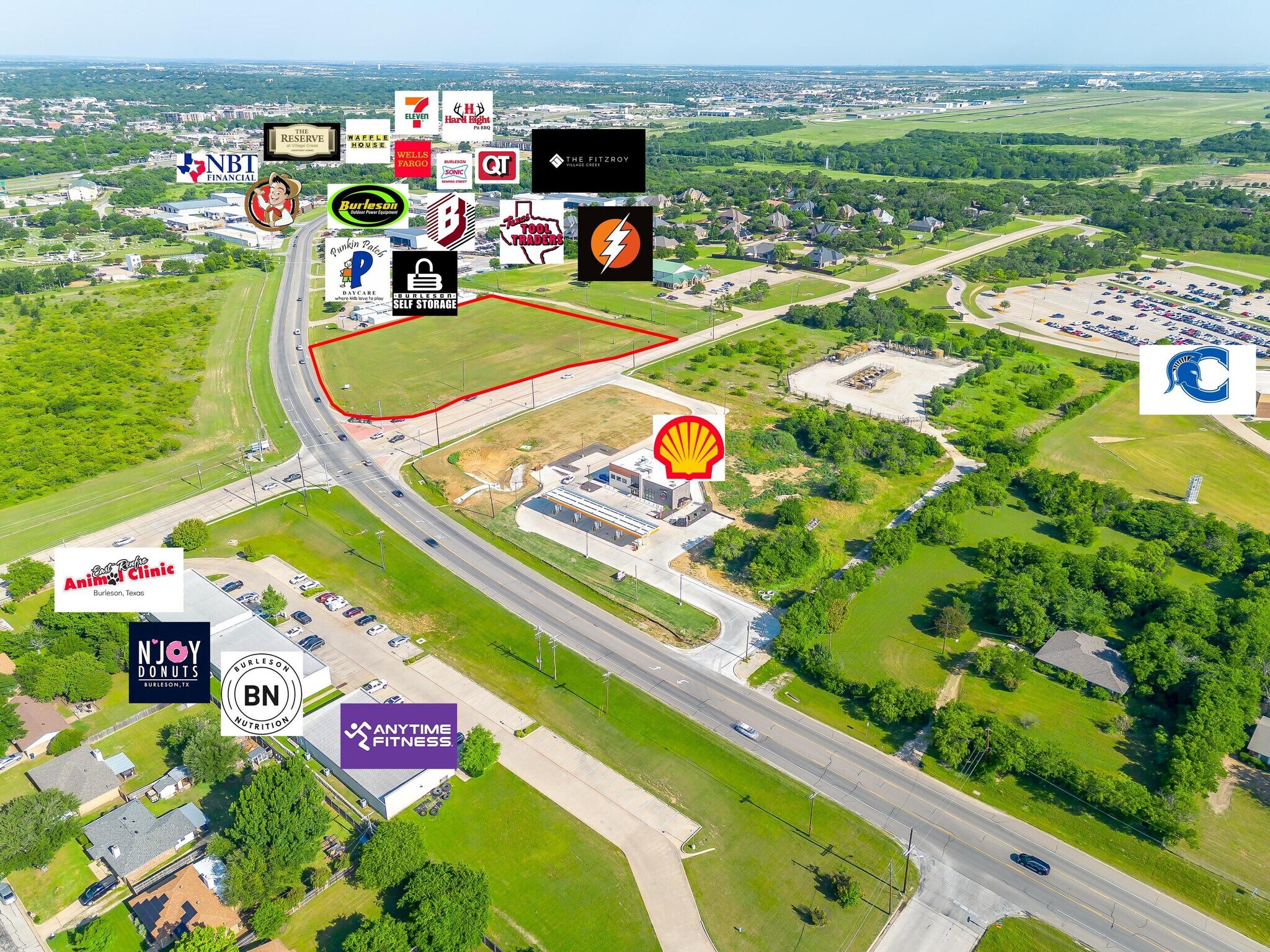 735 E Renfro St, Burleson, TX à vendre Photo principale– Image 1 sur 14