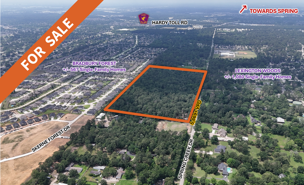 3330 Spring Creek Dr, Spring, TX à vendre - Photo de l’immeuble – Image 1 sur 6