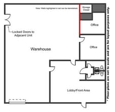 3233-3283 De La Cruz Blvd, Santa Clara, CA à louer Plan d’étage– Image 1 sur 1