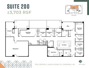 4400 N 32nd St, Phoenix, AZ à louer Plan d’étage– Image 1 sur 1