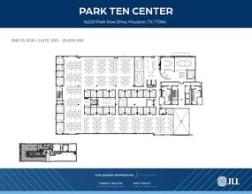 16200 Park Row, Houston, TX à louer Plan d’étage– Image 1 sur 2