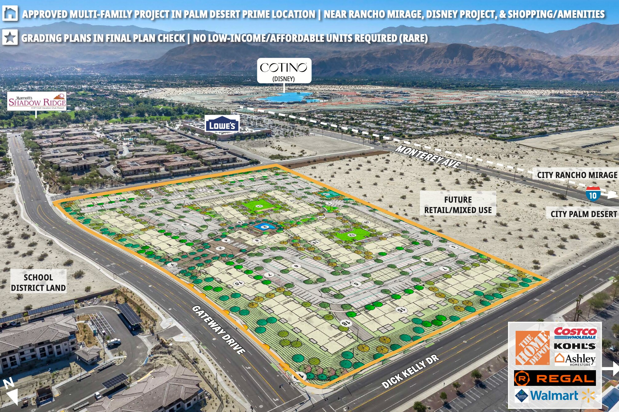 Gateway Drive, Palm Desert, CA à vendre Photo principale– Image 1 sur 4