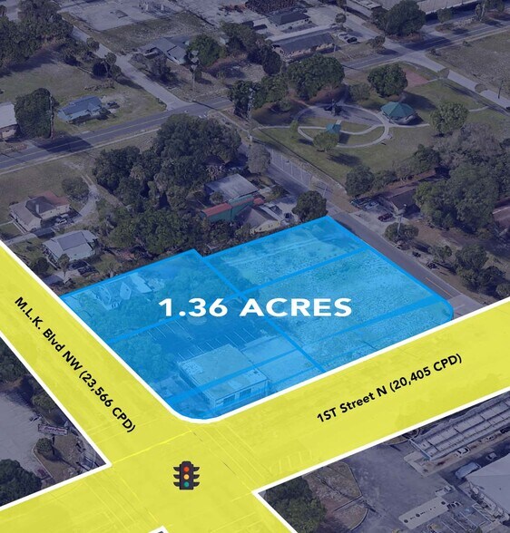 105 Mlk Blvd NW, Winter Haven, FL à vendre - Aérien – Image 2 sur 3