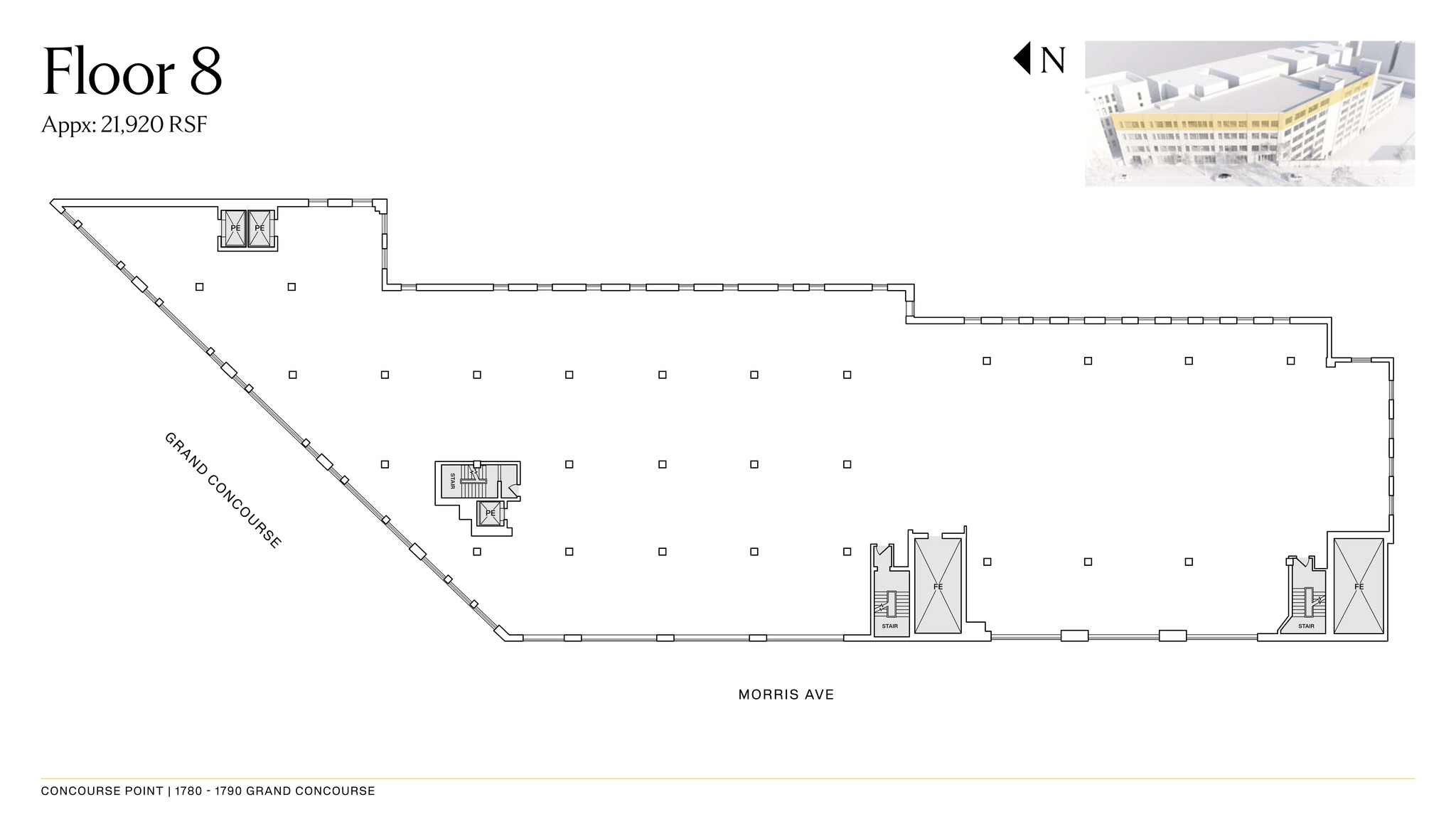 1780-1790 Grand Concourse, Bronx, NY à louer Plan de site– Image 1 sur 20