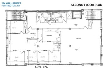 224 Wall St, Huntington, NY à louer Plan d’étage– Image 1 sur 1