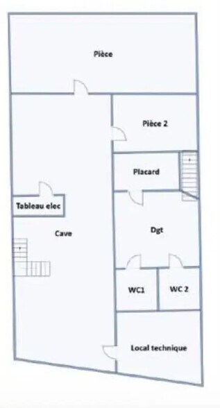 24 Rue Des Arts, Lille à louer - Plan d’étage – Image 3 sur 3