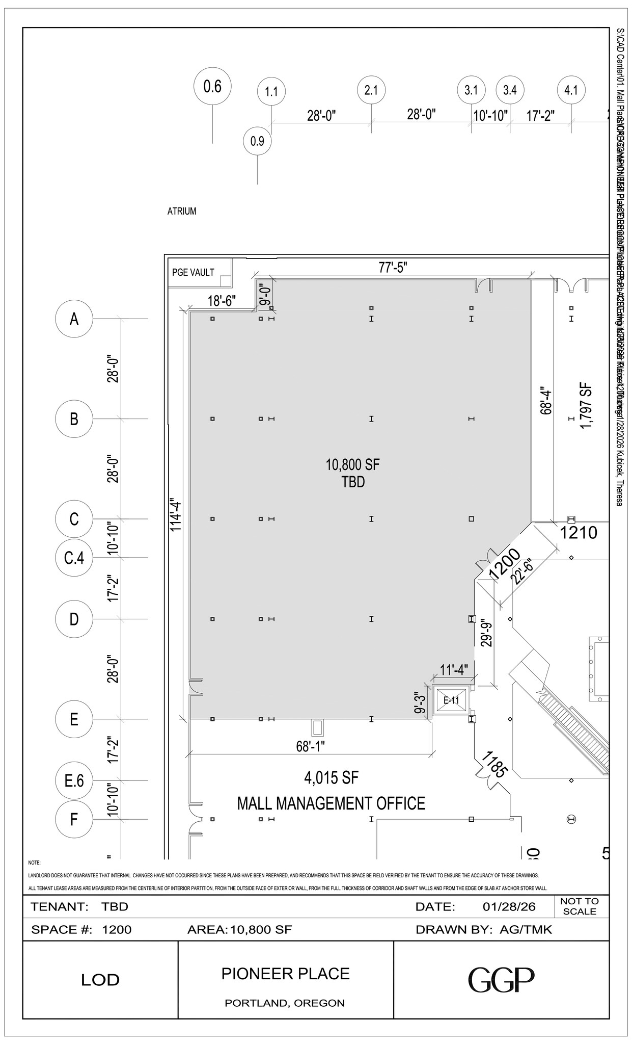 700-850 SW Fifth Ave, Portland, OR à louer Plan de site– Image 1 sur 4