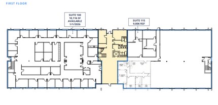 8001 Franklin Farms Dr, Richmond, VA à louer Plan d’étage– Image 1 sur 1