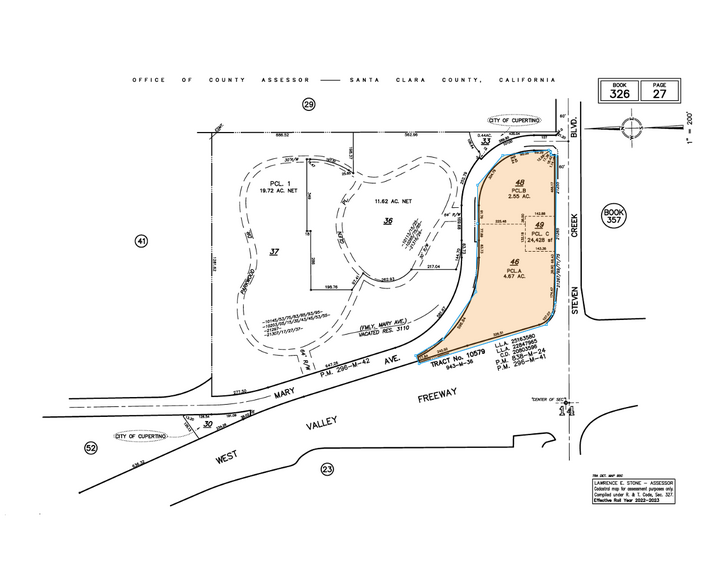 21513 Dana Point Ln, Cupertino, CA à louer - Plan cadastral – Image 2 sur 2