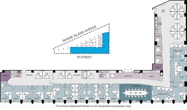 1730 Rhode Island Ave NW, Washington, DC à louer Plan d’étage– Image 1 sur 27