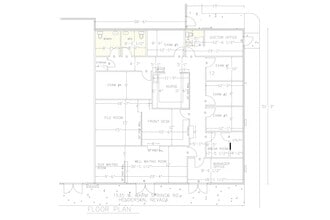 1535 W Warm Springs Rd, Henderson, NV à louer Plan de site– Image 2 sur 3