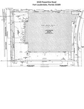 6520 Powerline Rd, Fort Lauderdale, FL à louer Plan de site– Image 1 sur 1