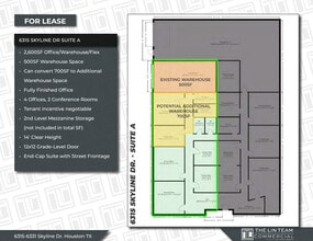 6315-6331 Skyline Dr, Houston, TX à louer Plan de site– Image 1 sur 9