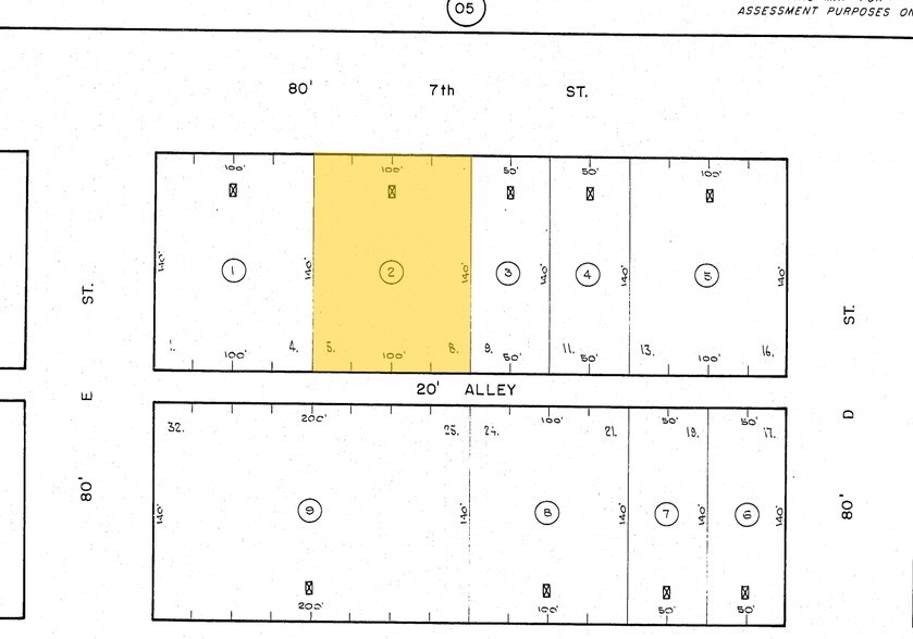 423 7th St, Modesto, CA à louer - Plan cadastral – Image 3 sur 3