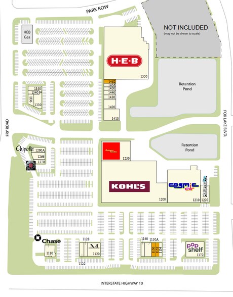 1110-1550 Fry Rd, Houston, TX à louer - Photo de l’immeuble – Image 2 sur 7