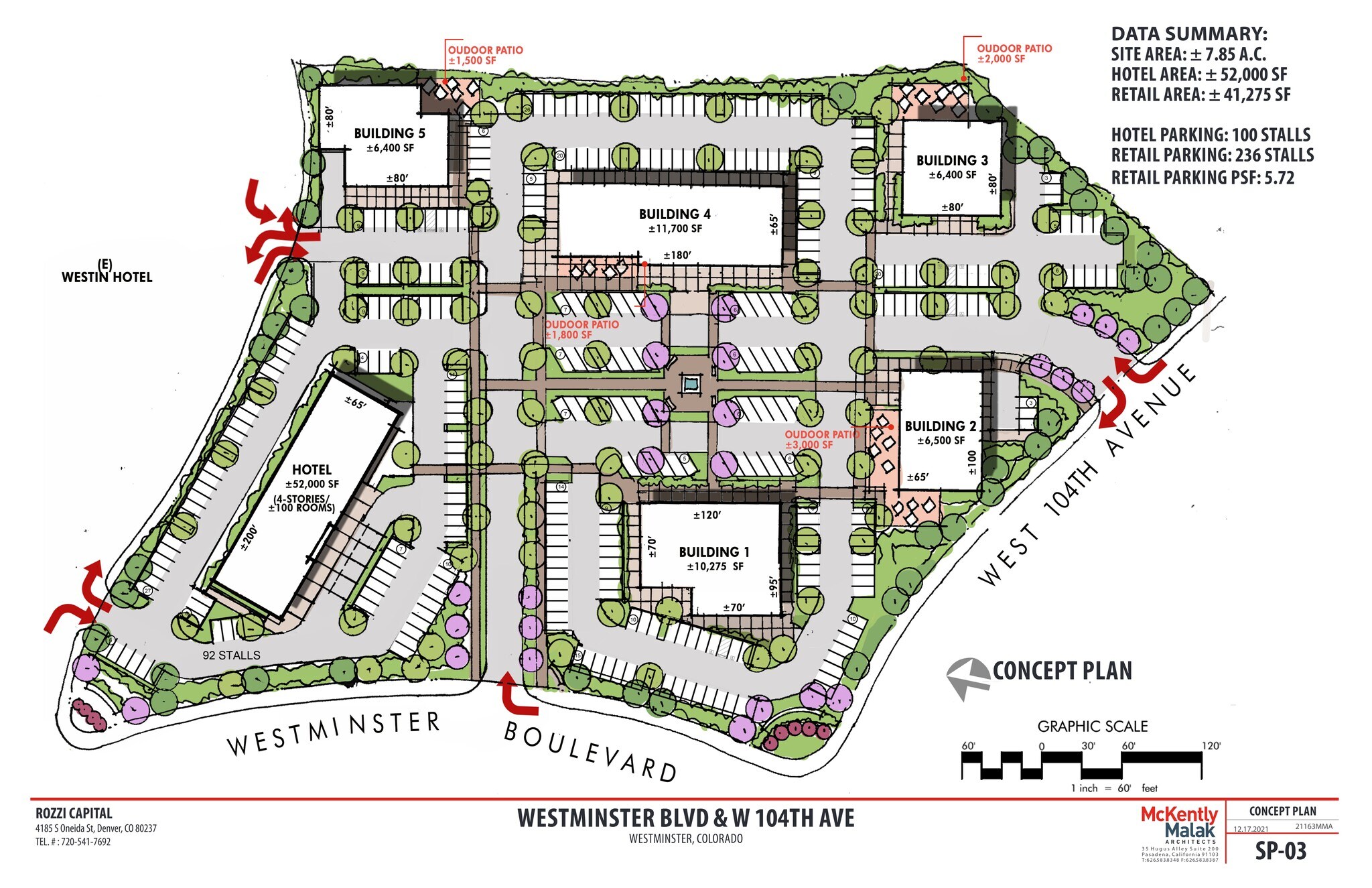 NEC of Westminster Boulevard and 104th Ave, Westminster, CO à louer Plan de site– Image 1 sur 3