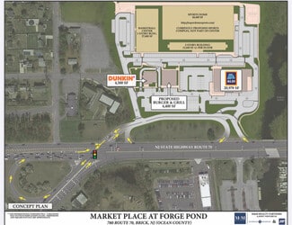 Plus de détails pour 776 Route 70, Brick, NJ - Local commercial à louer