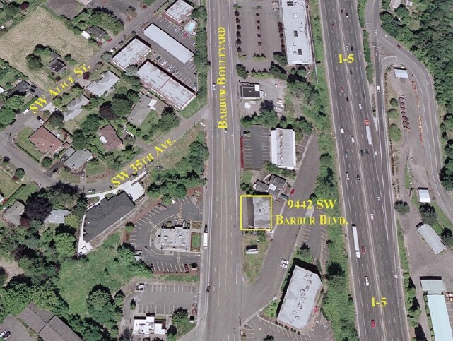 9442 SW Barbur Blvd, Portland, OR à louer - Aérien – Image 2 sur 8