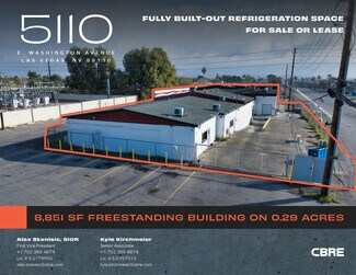 Plus de détails pour 5110 E Washington Ave, Las Vegas, NV - Industriel/Logistique à louer