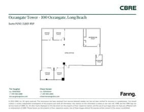 100 Oceangate, Long Beach, CA à louer Plan d’étage– Image 1 sur 1