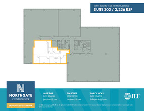 115 NE 100th St, Seattle, WA à louer Plan d’étage– Image 1 sur 1