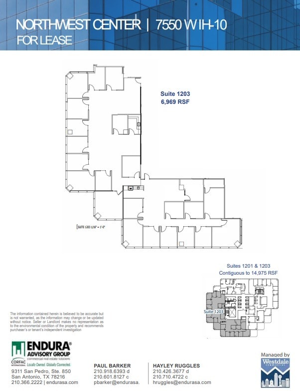 7550 IH-10 W, San Antonio, TX à louer Plan d’étage– Image 1 sur 1