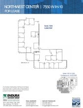 7550 IH-10 W, San Antonio, TX à louer Plan d’étage– Image 1 sur 1