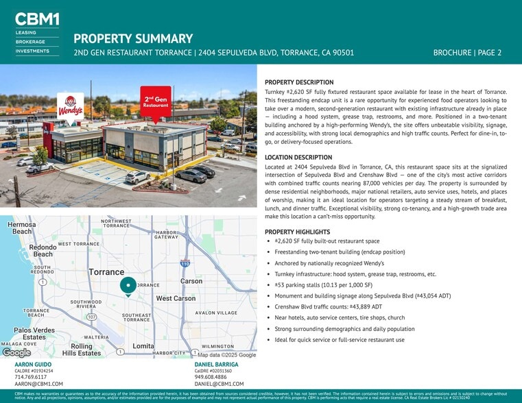 2404 Sepulveda Blvd, Torrance, CA à louer - Photo de l’immeuble – Image 2 sur 10