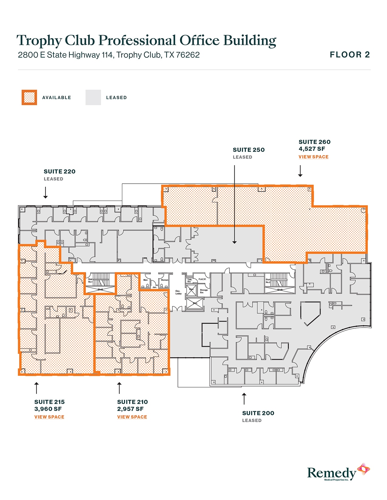 2800 E Highway 114, Southlake, TX à louer Plan d’étage– Image 1 sur 1