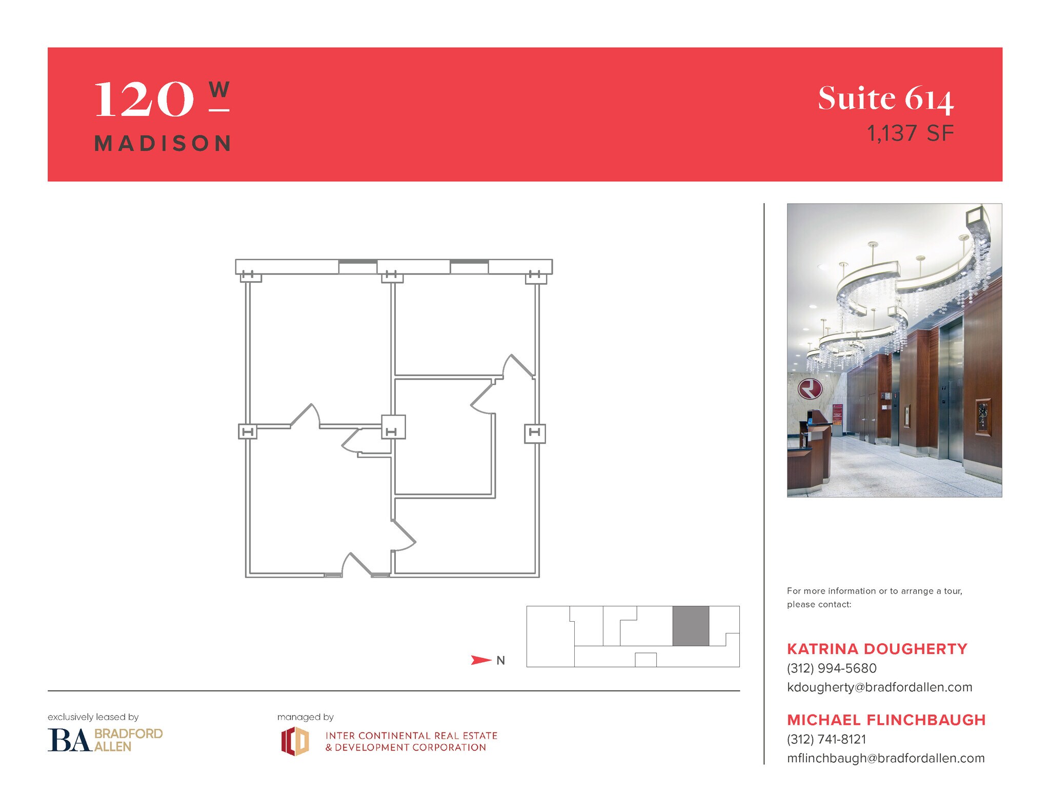 120 W Madison St, Chicago, IL à louer Plan d’étage– Image 1 sur 1