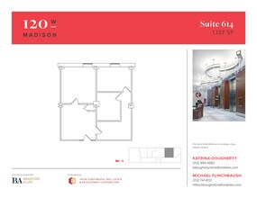 120 W Madison St, Chicago, IL à louer Plan d’étage– Image 1 sur 1
