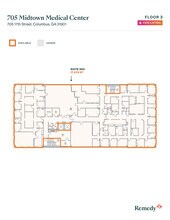 705 17th St, Columbus, GA à louer Plan d’étage– Image 1 sur 1