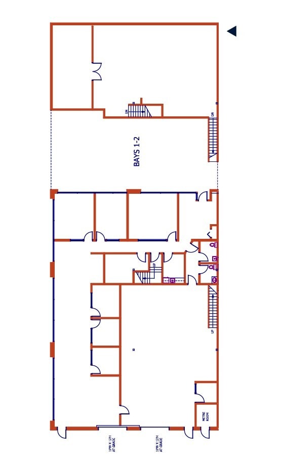 1480 28th St NE, Calgary, AB à louer Plan d’étage– Image 1 sur 1