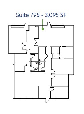 140 Heimer Rd, San Antonio, TX à louer Plan d’étage– Image 1 sur 1