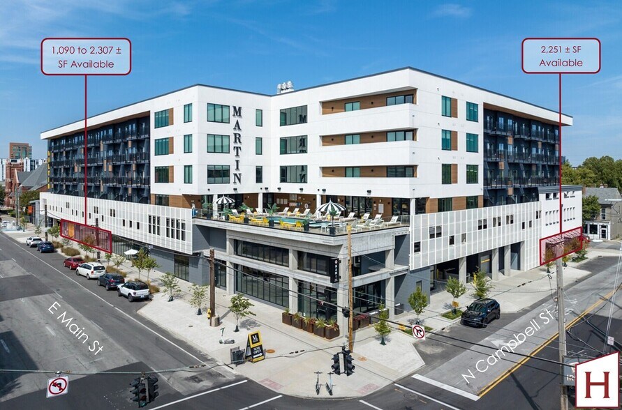 835 E Main St, Louisville, KY à louer - Photo de l’immeuble – Image 2 sur 5