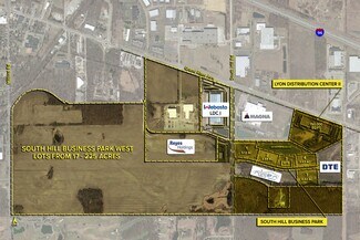 Plus de détails pour South Hill Rd, New Hudson, MI - Terrain à vendre