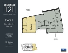 7300 SH 121 SB, McKinney, TX à louer Plan d’étage– Image 2 sur 2