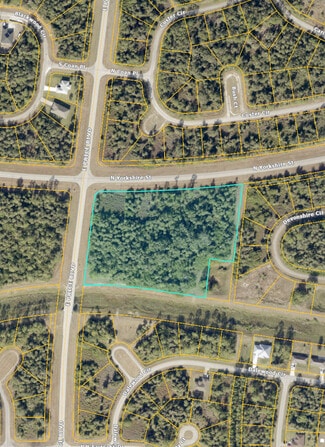 Plus de détails pour 0 N Yorkshire St, North Port, FL - Terrain à vendre