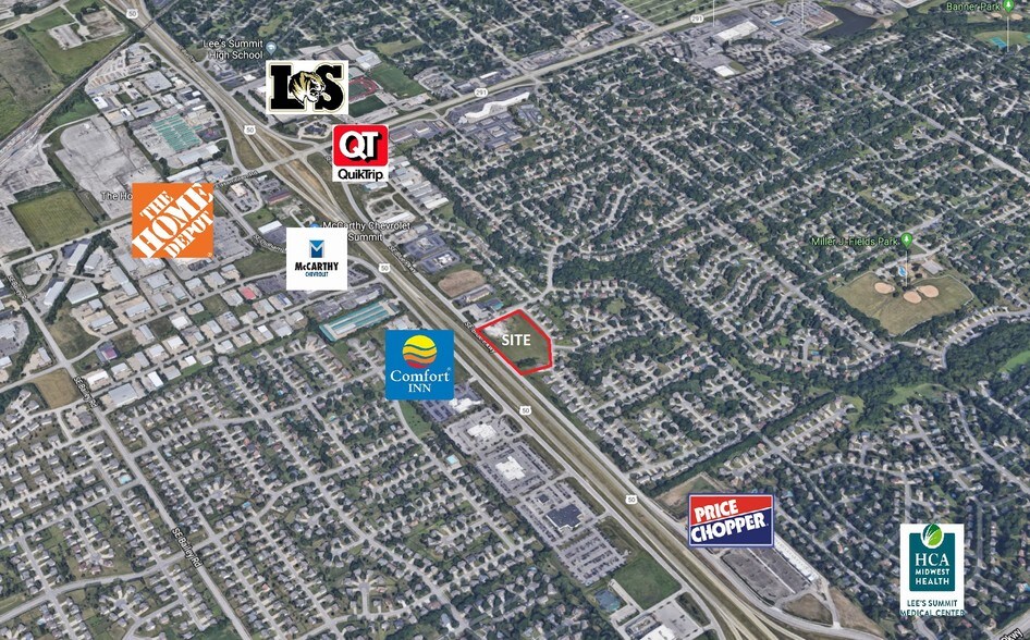 0 Nec Blue Parkway & Vista Dr, Lee's Summit, MO à vendre - Autre – Image 2 sur 2