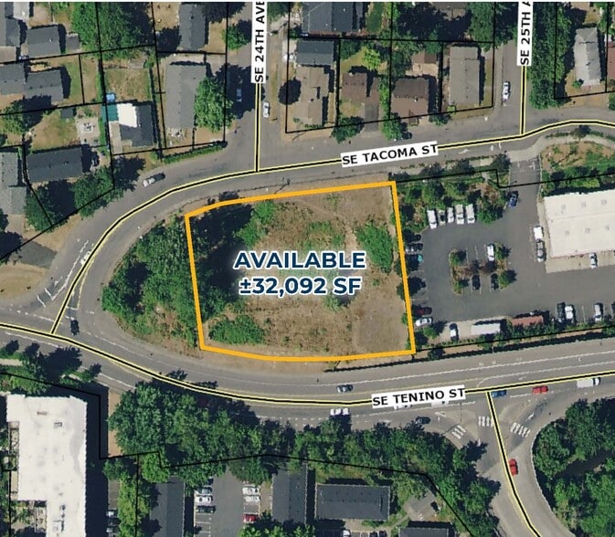 SE Tacoma St, Portland, OR à vendre - Aérien – Image 1 sur 2