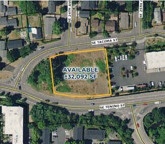 Plus de détails pour SE Tacoma St, Portland, OR - Terrain à vendre