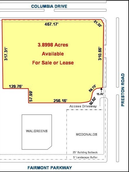 Preston Ave, Pasadena, TX à vendre - Plan cadastral – Image 2 sur 10