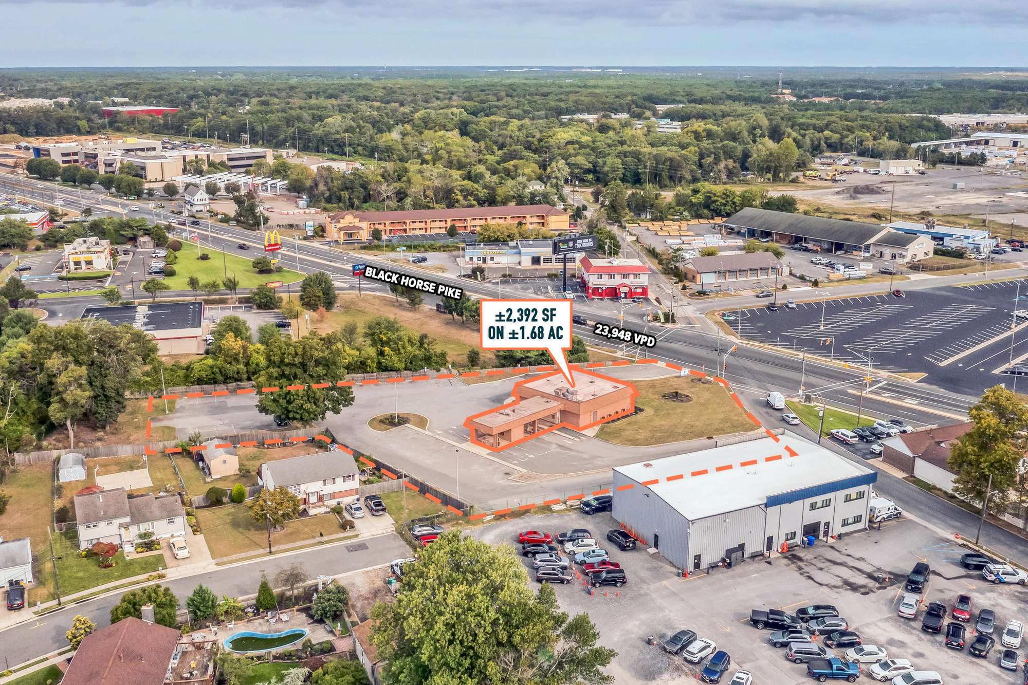 935 Black Horse Pike, Pleasantville, NJ à vendre Aérien– Image 1 sur 7