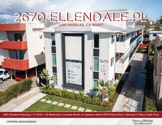 Plus de détails pour 2670 Ellendale Pl, Los Angeles, CA - Logement à vendre